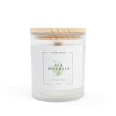Sea Minerals Wooden Wick Candle, 11oz