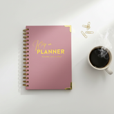 Keep on Planner: Simplify Your Schedule, Maximize Your Year-Pink Cover