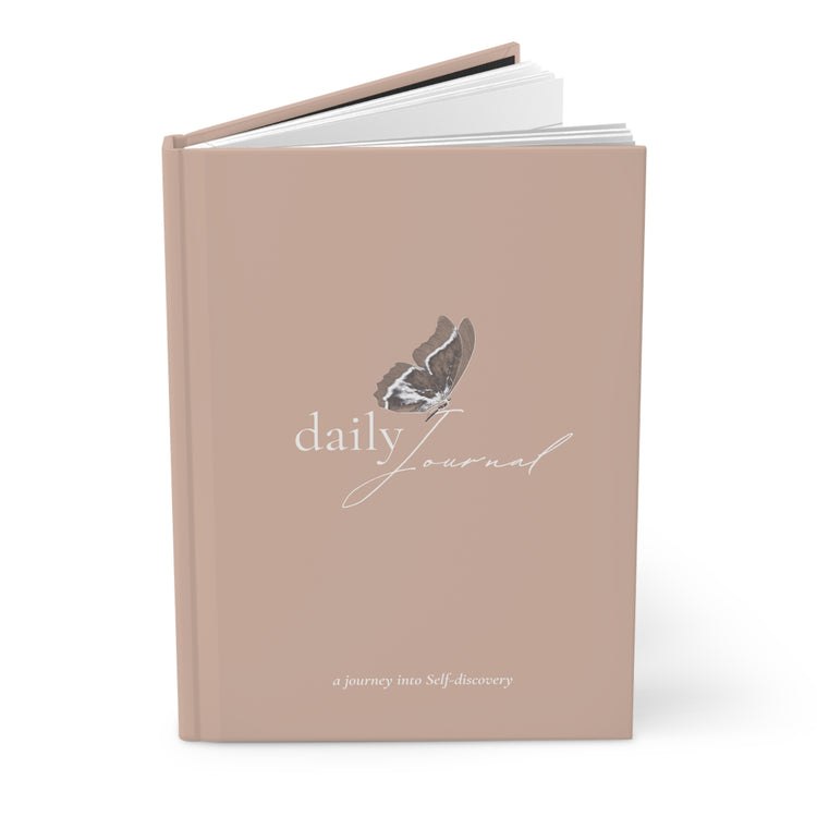 "Serenity in Every Word"  Nude Butterfly Daily Journal
