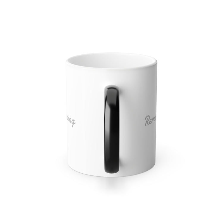 Rise and Reveal" - Motivational Color Morphing Mug