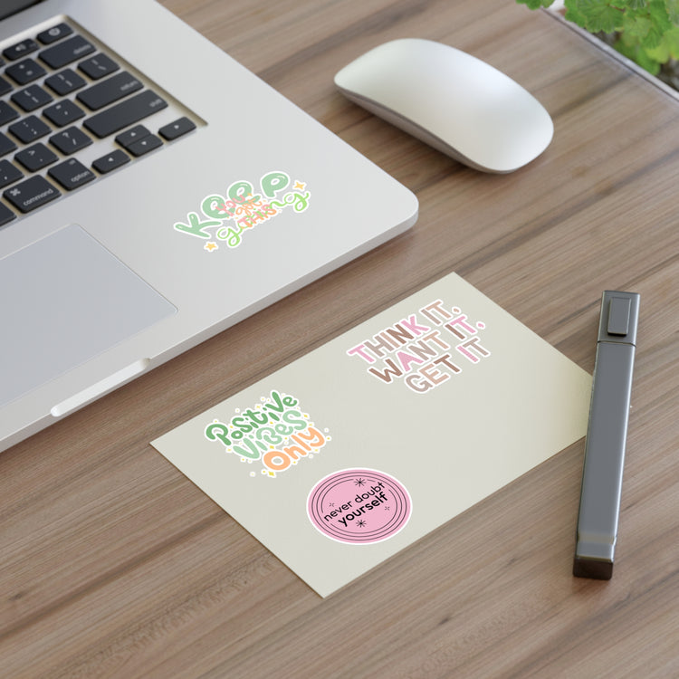 "Stick to Your Goals"  Motivational Sticker Sheet