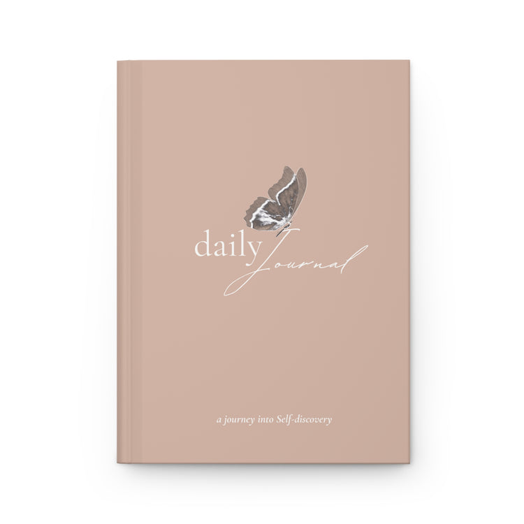"Serenity in Every Word"  Nude Butterfly Daily Journal