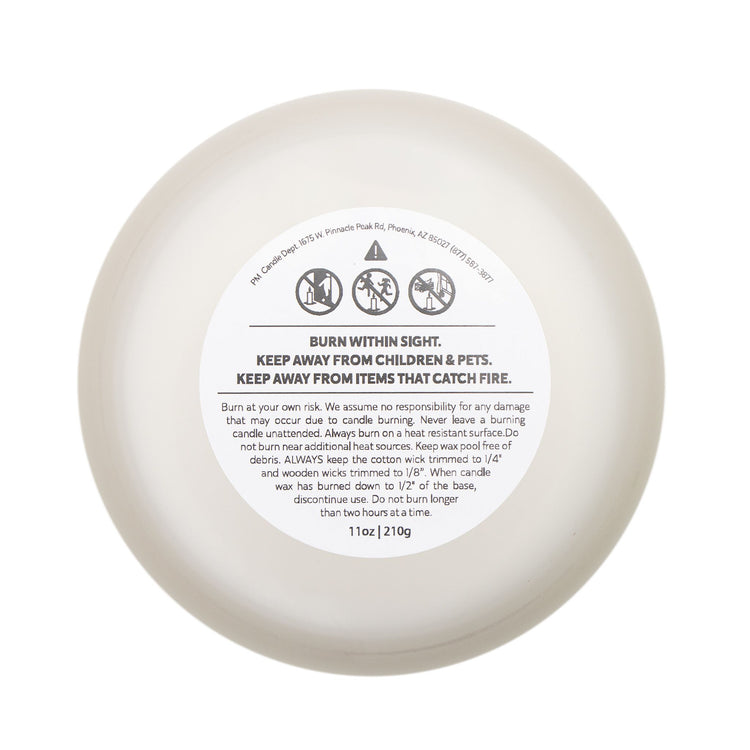 Sea Minerals Wooden Wick Candle, 11oz