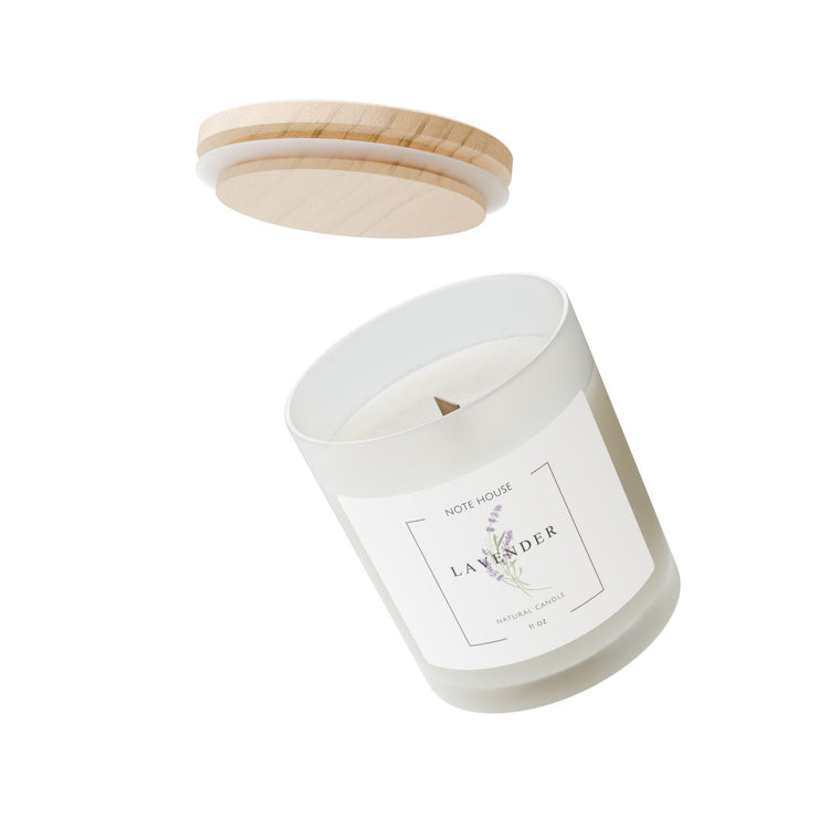 Lavender Wooden Wick Candle, 11 oz